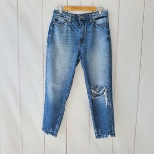 KanCan high rise distressed jeans